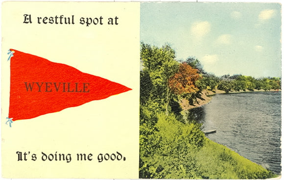 A Restful Spot at Wyeville, It's Doing Me Good, Wyeville, WI - Carey's Emporium