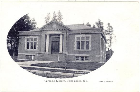 Carnegie Library, Rhinelander, WI - Carey's Emporium