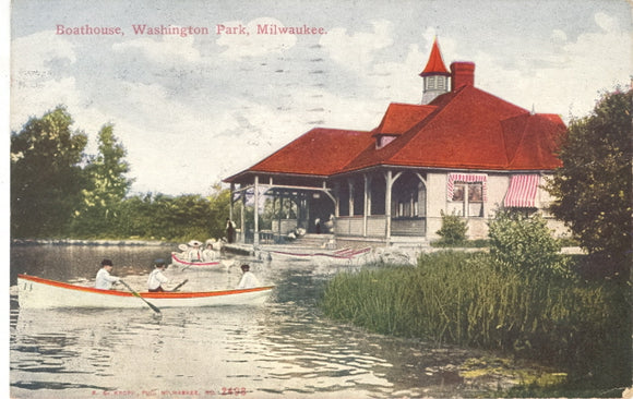 Boathouse, Washington Park, Milwaukee, WI - Carey's Emporium