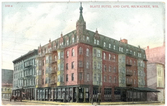 Blatz Hotel and Cafe, Milwaukee, WI - Carey's Emporium