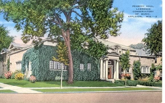 Peabody Hall, Lawrence Conservatory of Music, Appleton, WI - Carey's Emporium