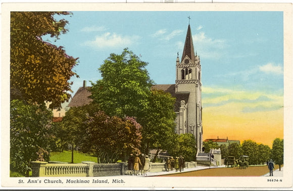 St. Ann's Church, Mackinac Island, MI - Carey's Emporium