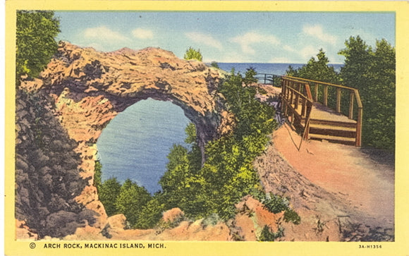 Arch Rock, Mackinac Island, MI - Carey's Emporium