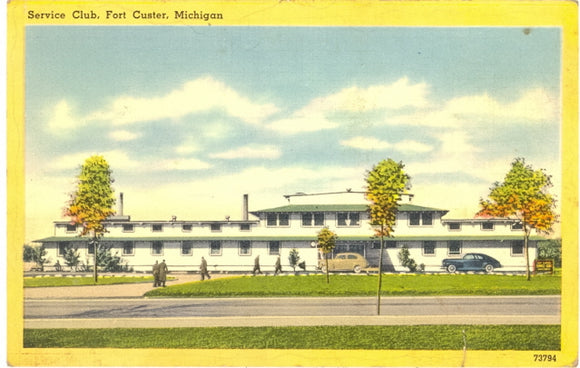 Service Club, Fort Custer, MI - Carey's Emporium