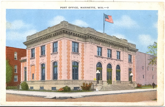 Post Office, Marinette, WI - Carey's Emporium