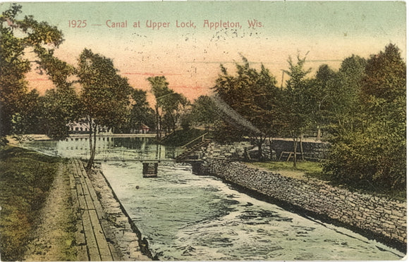 Canal at Upper Lock, Appleton, WI - Carey's Emporium