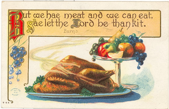 But We Hae Meat And We Can Eat, Sae Let The Lord Be Thankit - Carey's Emporium