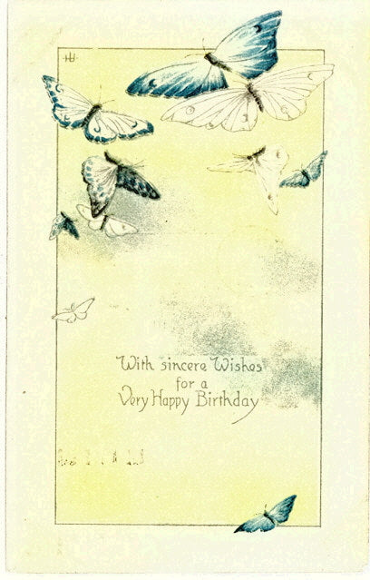 With Sincere Wishes For A Very Happy Birthday - Carey's Emporium