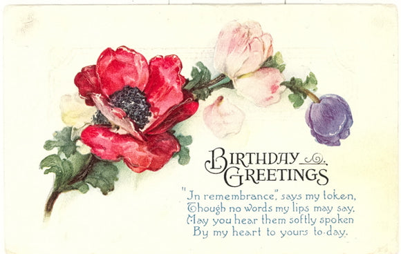 Birthday Greetings - Carey's Emporium