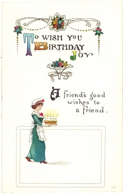 To Wish You Birthday Joy - Carey's Emporium