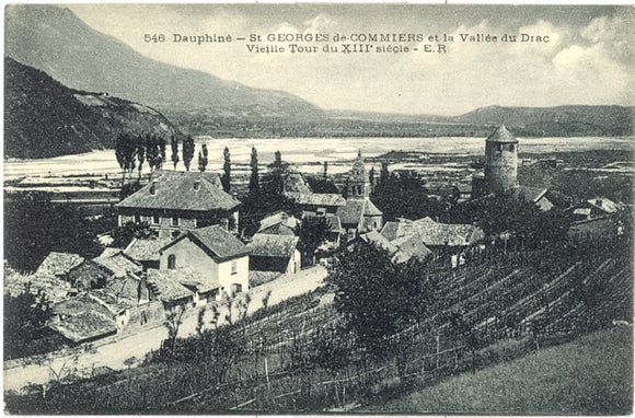 St. Georges de Commiers et la Vallee de Drac Vieille Tour du XIII siecle, Dauphine - Carey's Emporium