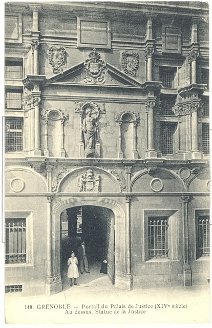 Portail de Palais de Justice, Grenoble - Carey's Emporium