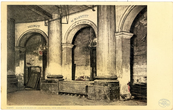 Old Slave Block, St. Louis Hotel, New Orleans, LA - Carey's Emporium