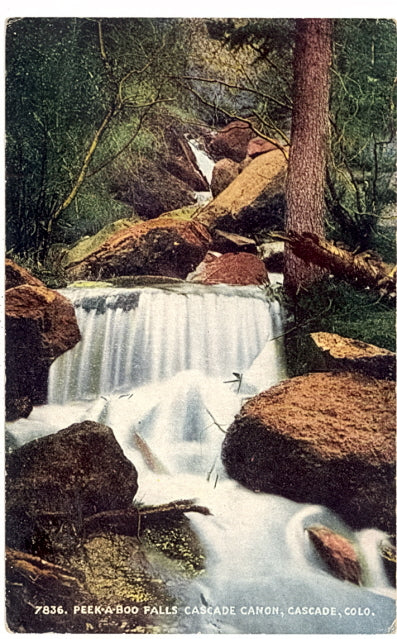Peek-A-Boo Falls, Cascade Canyon, Cascade, CO - Carey's Emporium