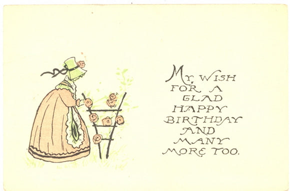 My Wish For A Glad Happy Birthday And Many More Too - Carey's Emporium