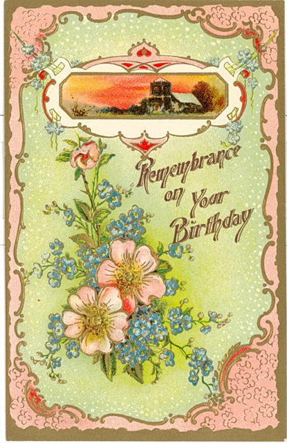 Remembrance On Your Birthday - Carey's Emporium