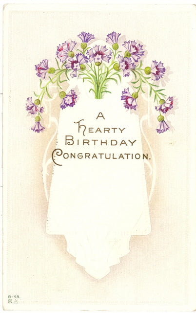 A Hearty Birthday Congratulation - Carey's Emporium