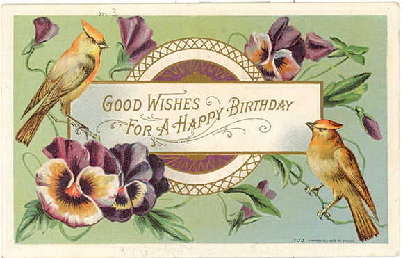 Good Wishes for A Happy Birthday - Carey's Emporium