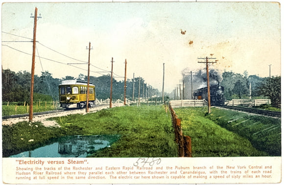 Electricity Versus Steam, Rochester, NY - Carey's Emporium