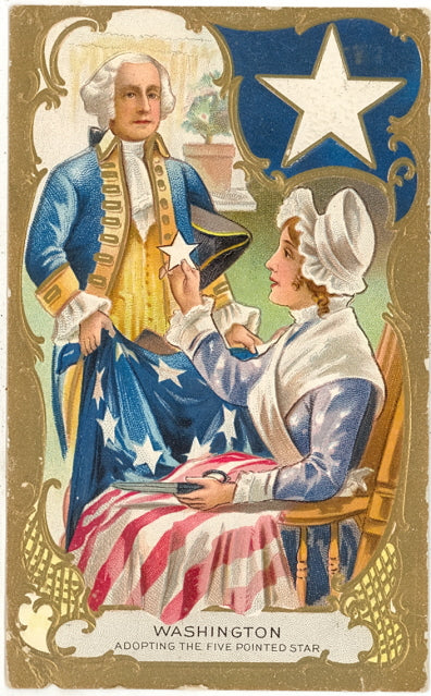 Washington Adopting the Five Pointed Star - Carey's Emporium