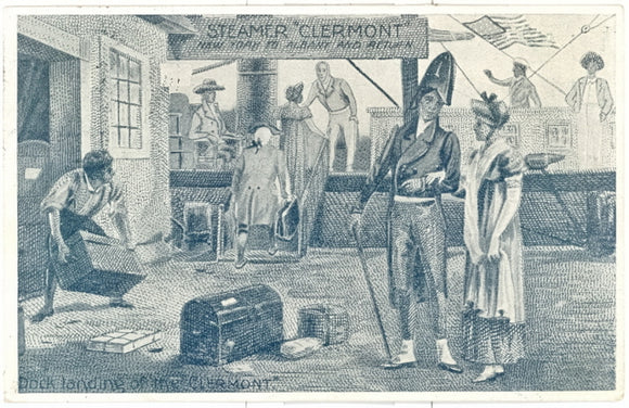 Dock Landing Of The Clermont - Carey's Emporium