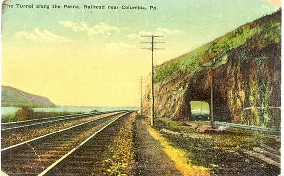 Tunnel Along The Penna. Railroad, Columbia, PA - Carey's Emporium