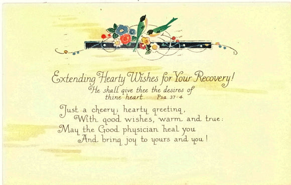 Extending Hearty Wishes For Your Recovery! - Carey's Emporium