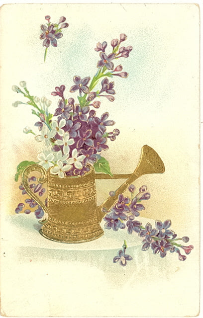 Flower Arrangement in Watering Can - Carey's Emporium