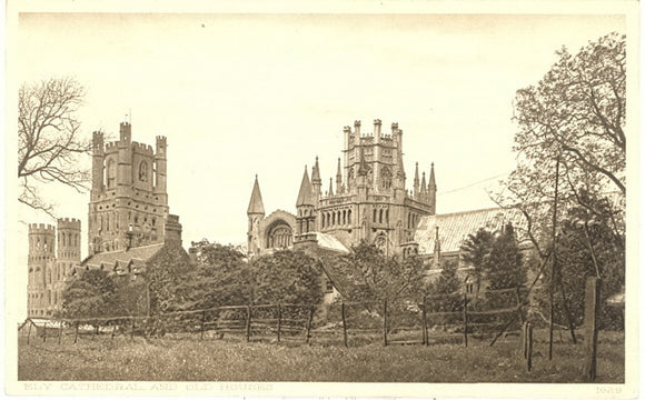 Ely Cathedral and Old Houses, Ely - Carey's Emporium