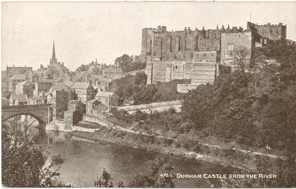 Durham Castle From The River, Durham - Carey's Emporium