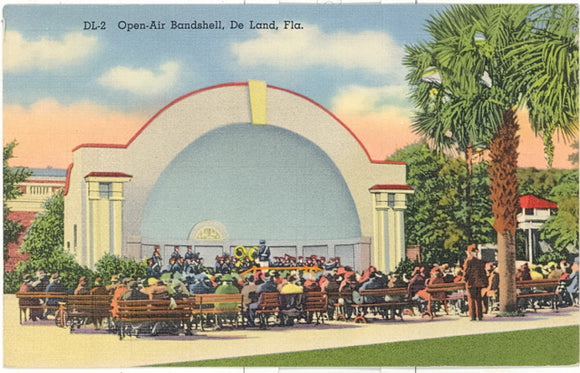 Open Air Bandshell, De Land, FL - Carey's Emporium