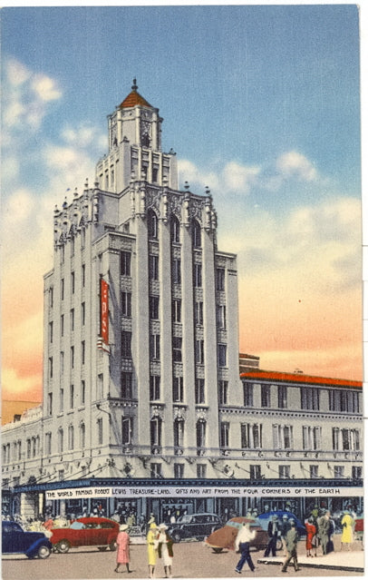 The World Famous Robert Lewis Gift and Art Stores Treasure-Land and Wonderland, Central Ave. at Fourth St., St. Petersburg, FL - Carey's Emporium