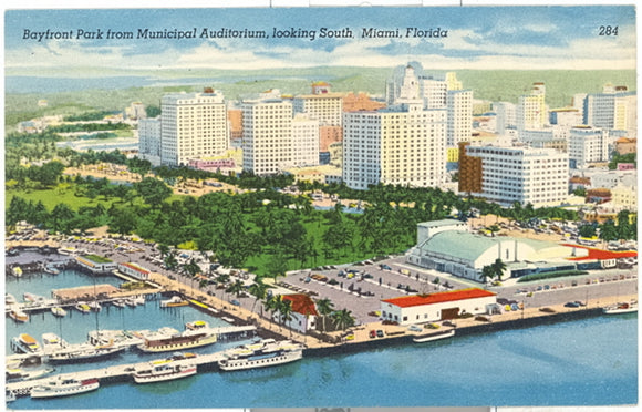 Bayfront Park From Municipal Auditorium, Looking South, Miami, FL - Carey's Emporium