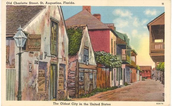 Old Charlotte Street, St. Augustine, FL - Carey's Emporium