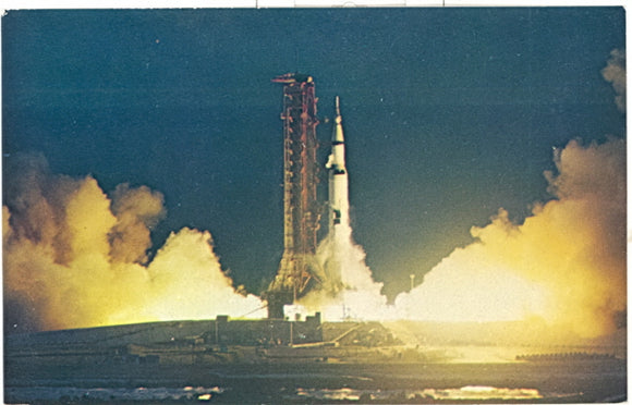 Saturn Lift Off, Kennedy Space Center, FL - Carey's Emporium