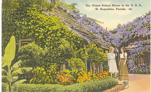The Oldest School House in the U. S. A., St. Augustine, FL - Carey's Emporium