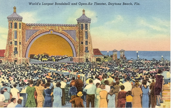 World's Largest Bandshell and Open Air Theater, Daytona Beach, FL - Carey's Emporium