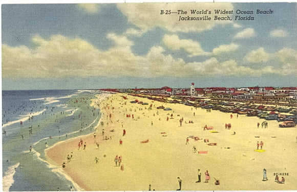 The World's Widest Ocean Beach, Jacksonville Beach, FL - Carey's Emporium