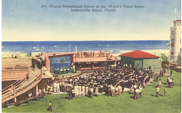 Tourist Recreational Center at the The World's Finest Beach, Jacksonville Beach, FL - Carey's Emporium