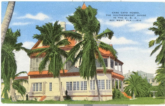 Casa Cayo Hueso, The Southernmost House in the U. S. A., Key West, FL - Carey's Emporium