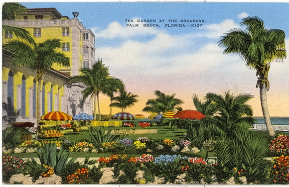 Tea Garden at The Breakers, Palm Beach, FL - Carey's Emporium