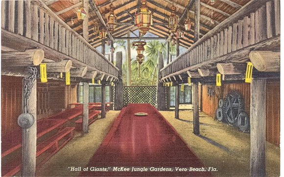 Hall of Giants, McKee Jungle Gardens, Vero Beach, FL - Carey's Emporium