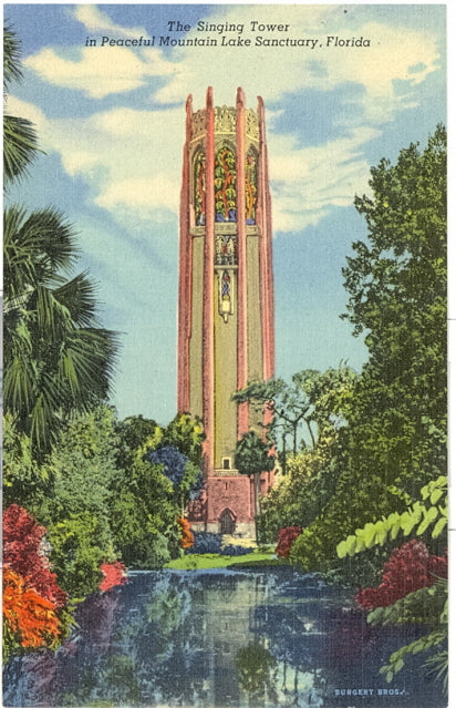 Singing Tower From The North, Lake Wales, FL - Carey's Emporium