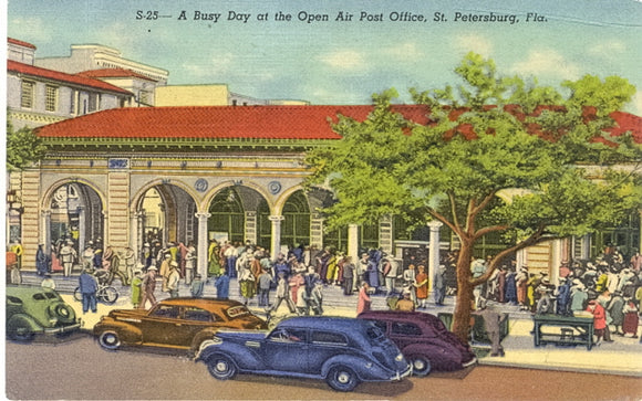 A Busy Day at the Open Air Post Office, St. Petersburg, FL - Carey's Emporium