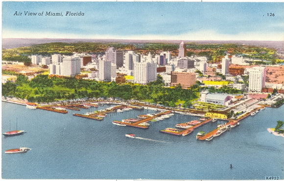 Air View of Miami, FL - Carey's Emporium