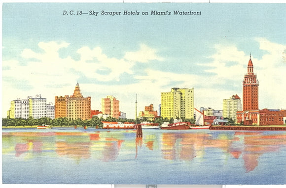 Sky Scraper Hotels on Miami's Waterfront - Carey's Emporium