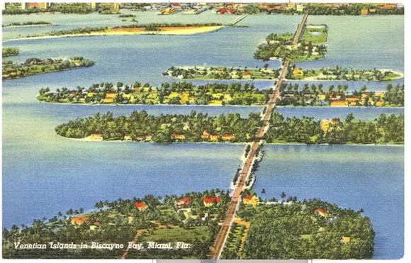 Venetian Islands in Biscayne Bay, Miami, FL - Carey's Emporium