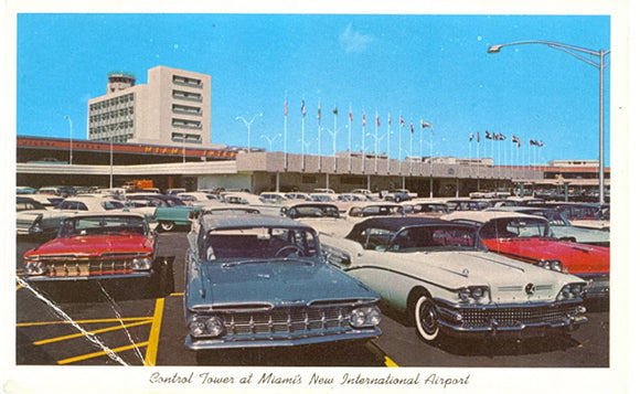 Control Tower at Miami's New International Airport, Miami, FL - Carey's Emporium