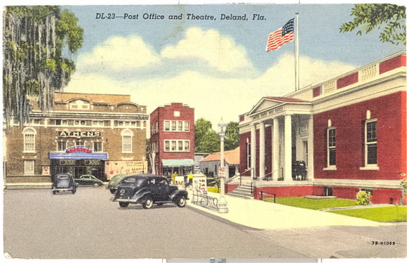 Post Office and Theatre, DeLand, FL - Carey's Emporium
