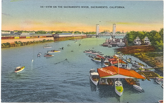 View on the Sacramento River, Sacramento, CA - Carey's Emporium